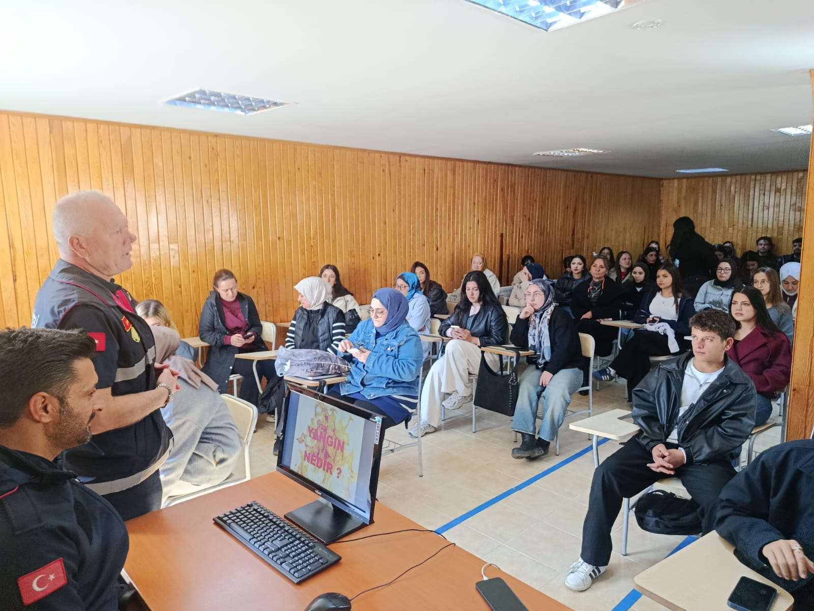 Yangın Söndürme Tatbikatı 